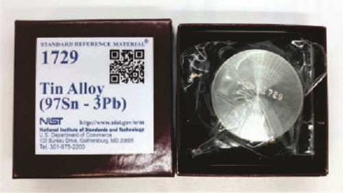 SRM 1729  錫合金標(biāo)準(zhǔn)品