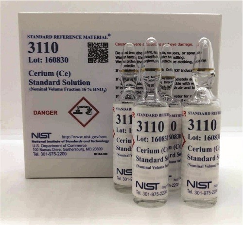 SRM 3110  鈰(Ce)標(biāo)準(zhǔn)溶液