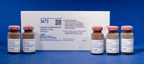 SRM 3672  吸煙者尿液中的有機污染物(冷凍)標(biāo)準(zhǔn)品