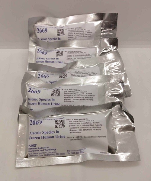 SRM 2669 冷凍人尿中砷的形態(tài)標準品