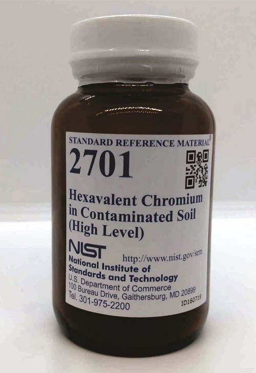 SRM 2701  受污染土壤中的六價(jià)鉻(高水平)標(biāo)準(zhǔn)品
