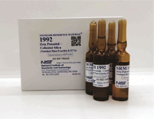 SRM 1992  Zeta電位-膠體二氧化硅標(biāo)準(zhǔn)品