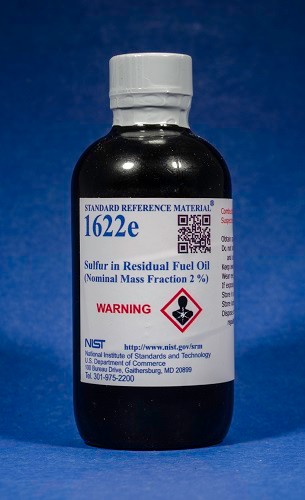 SRM 1622e  殘余燃料油中的硫標(biāo)準(zhǔn)品(公稱質(zhì)量分?jǐn)?shù)2%)