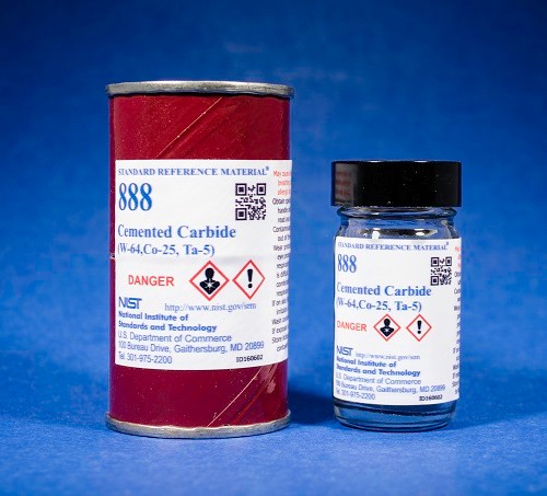 SRM 888 硬質(zhì)合金(W-64，Co-25，Ta-5)標(biāo)準(zhǔn)品