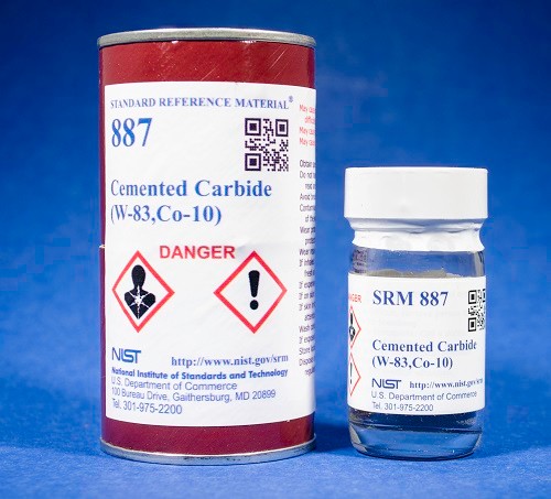 SRM 887  硬質(zhì)合金(W-83，Co-10)標(biāo)準(zhǔn)品