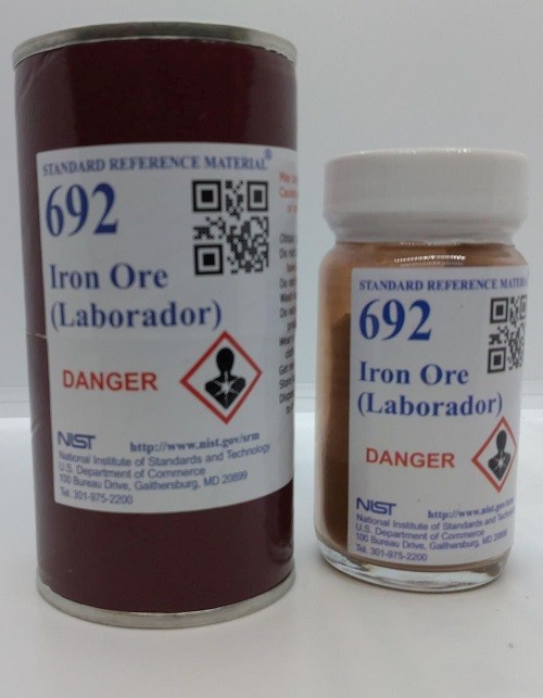 SRM 692 鐵礦(拉布拉多)標(biāo)準(zhǔn)品